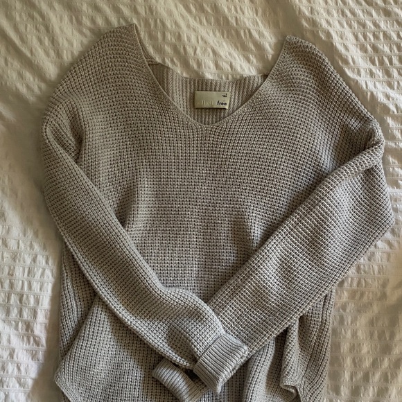 oversized wilfred grey sweater - Picture 2 of 5